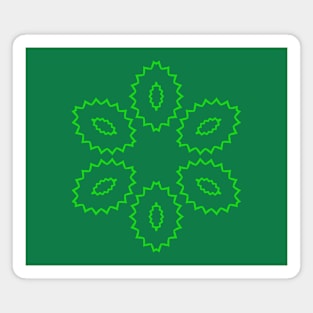 Mnimalist Leaf Flower Fun Magnet